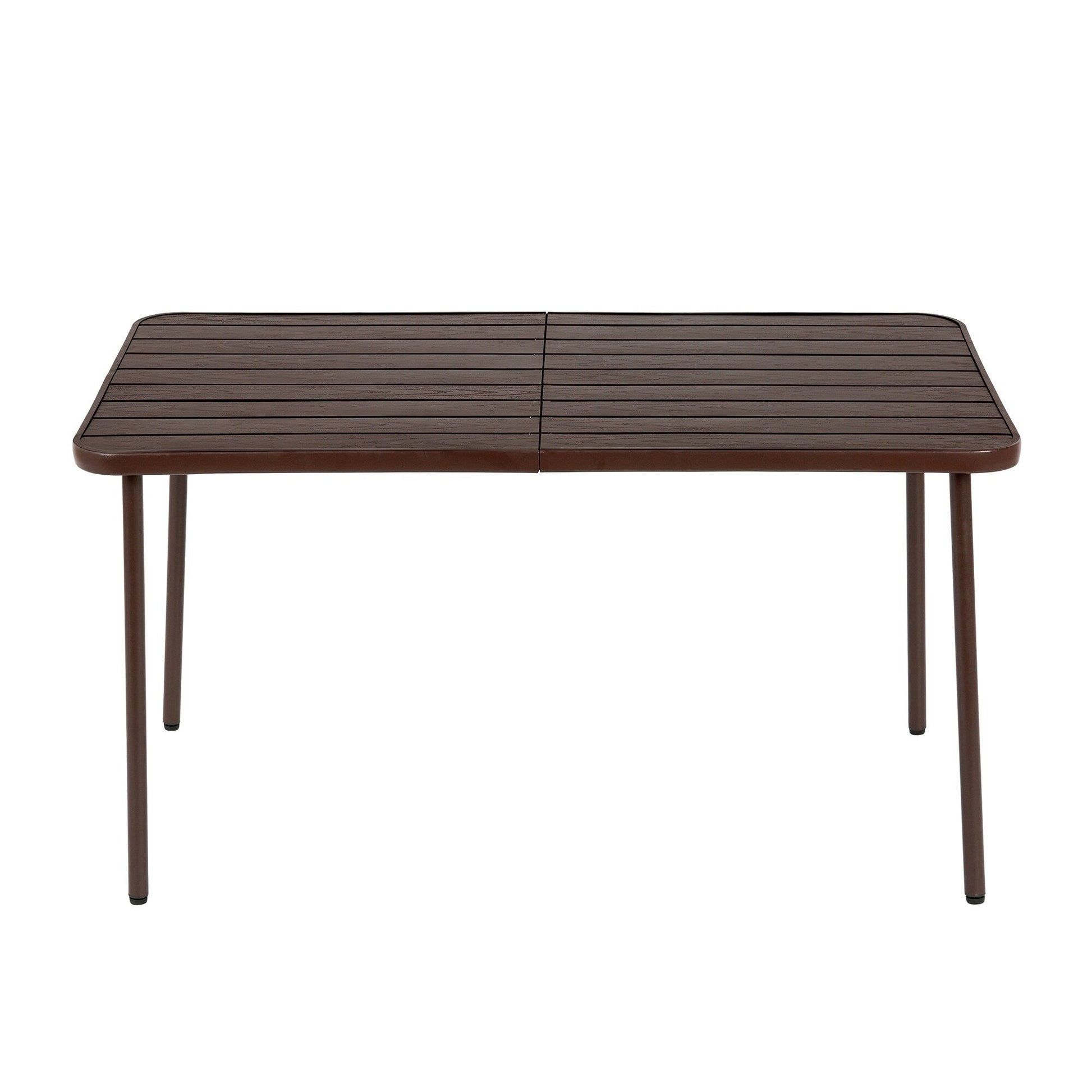 Ensemble de salle à manger de patio en osier 7 pièces avec chaises pivotantes rembourrées