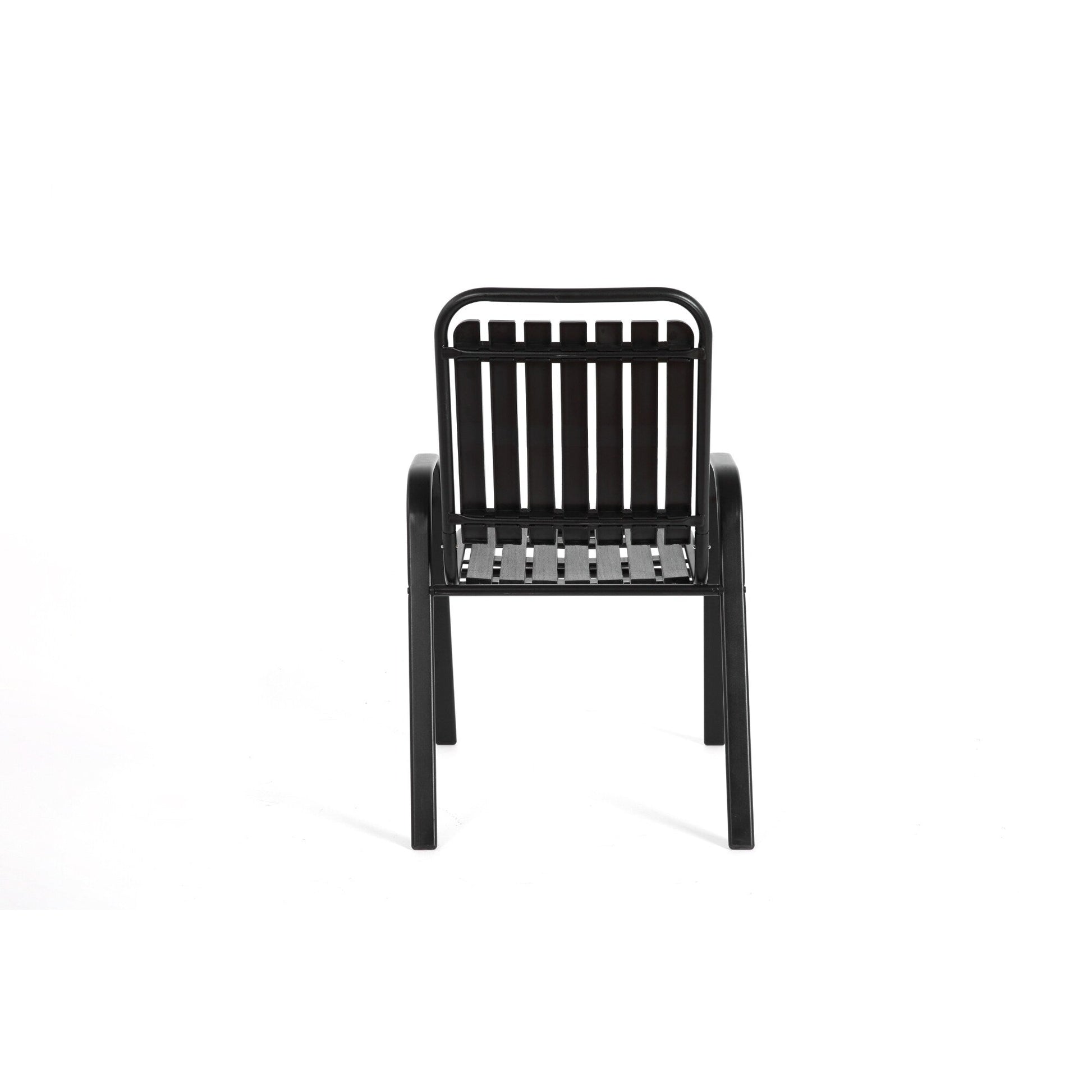 Ensemble de salle à manger de patio en osier 7 pièces avec chaises pivotantes rembourrées