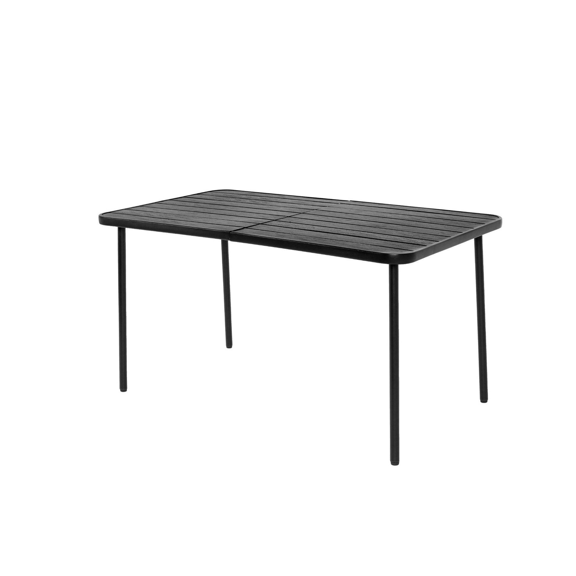 Ensemble de salle à manger de patio en osier 7 pièces avec chaises pivotantes rembourrées