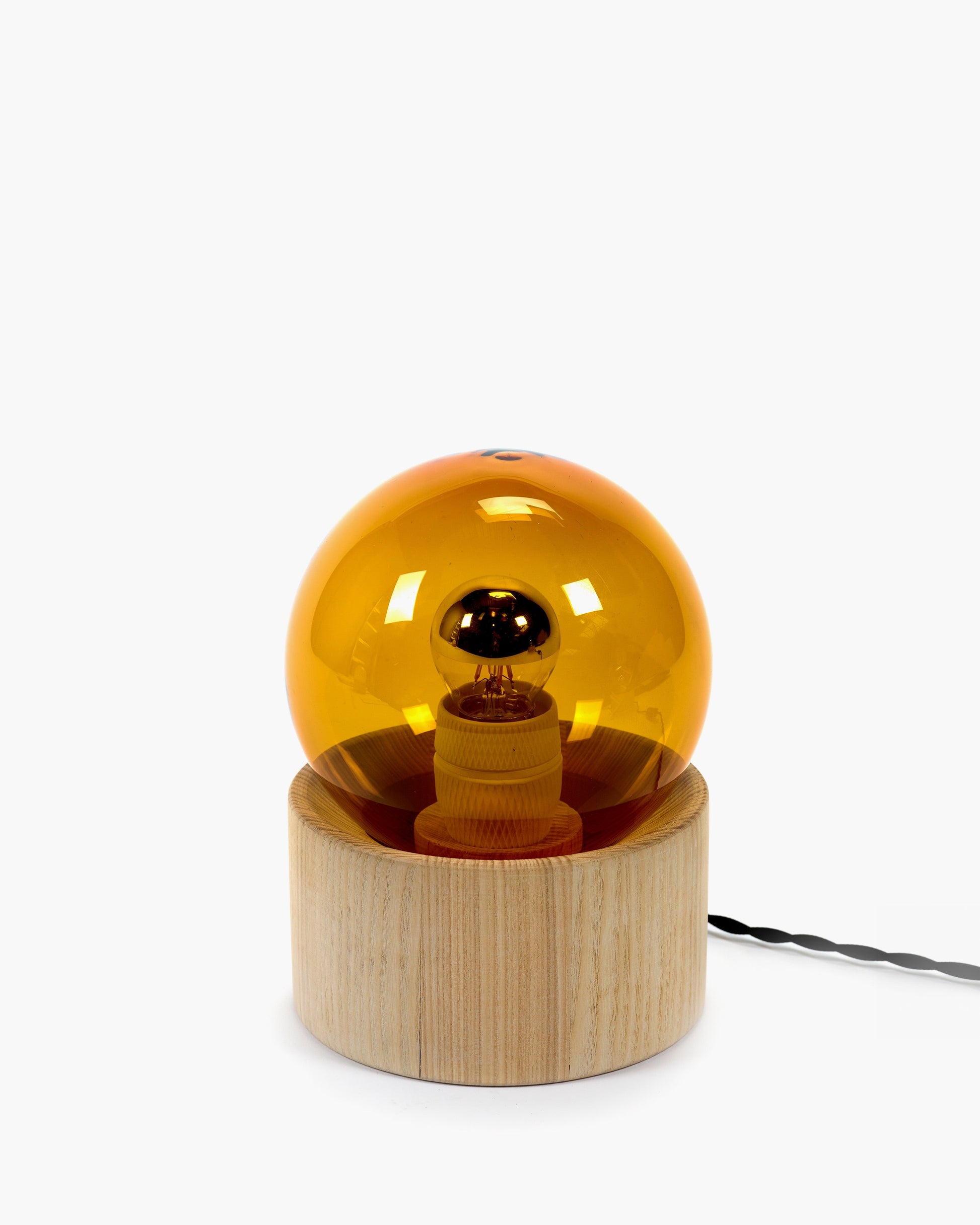 Lampe de table ambre
