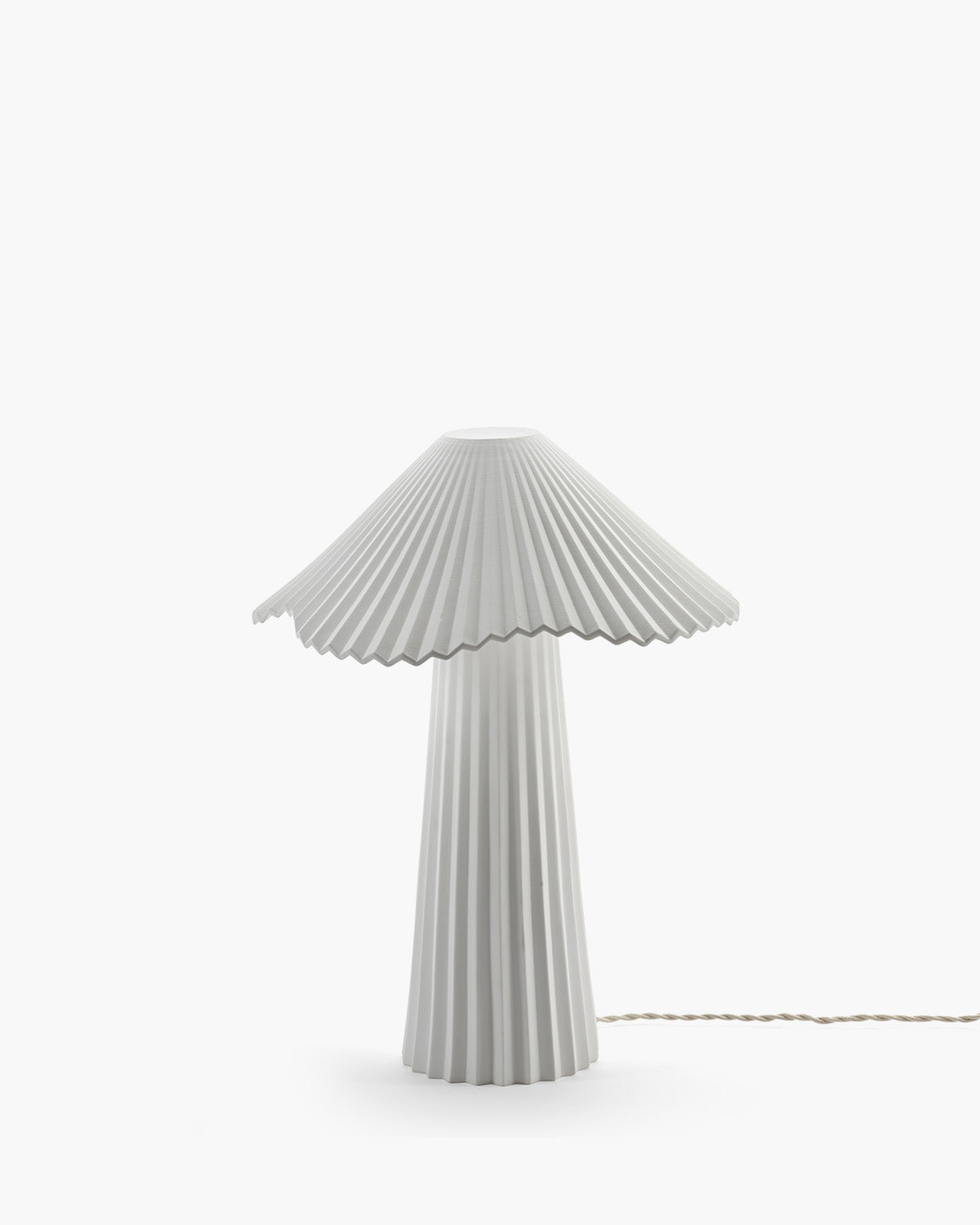 Lampe de table L blanche Uala
