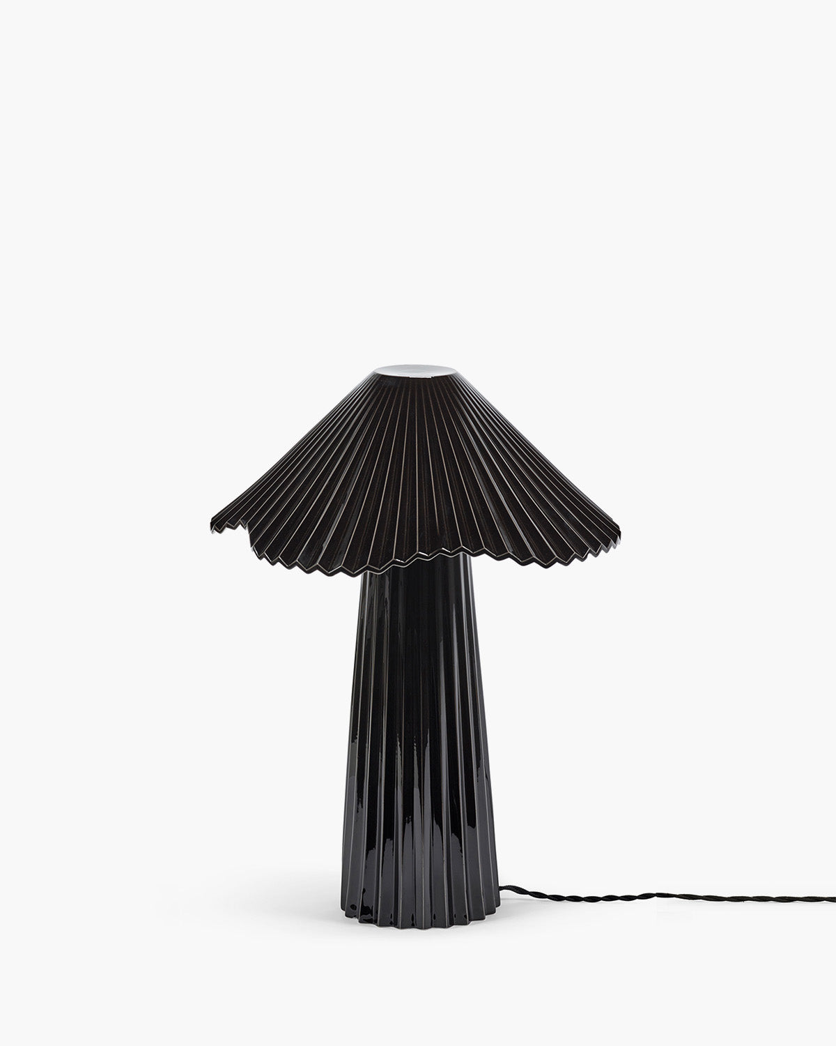 Lampe de table L noir - blanc Uala