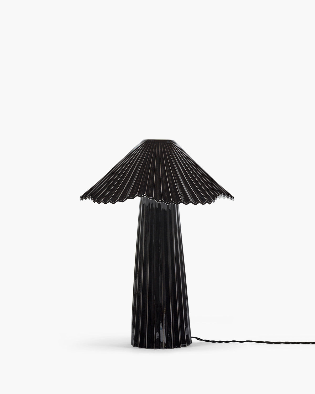 Lampe de table L noir - blanc Uala