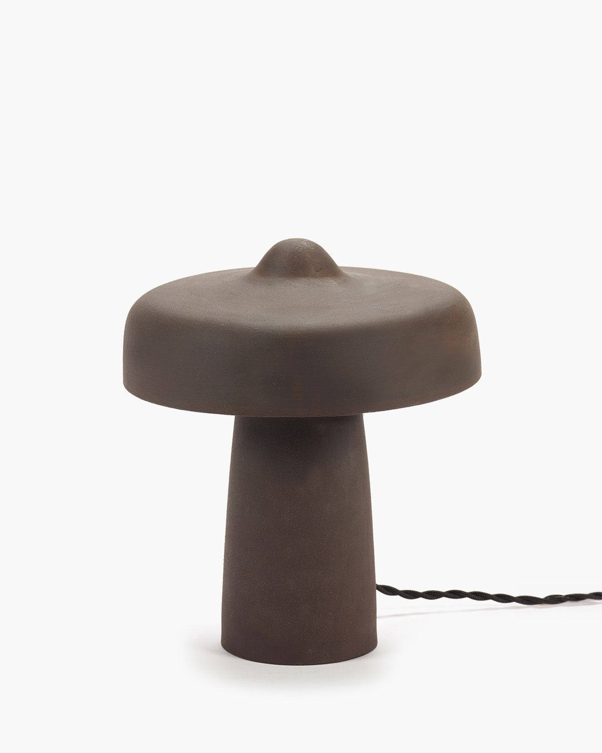 Lampe de table noire Fou