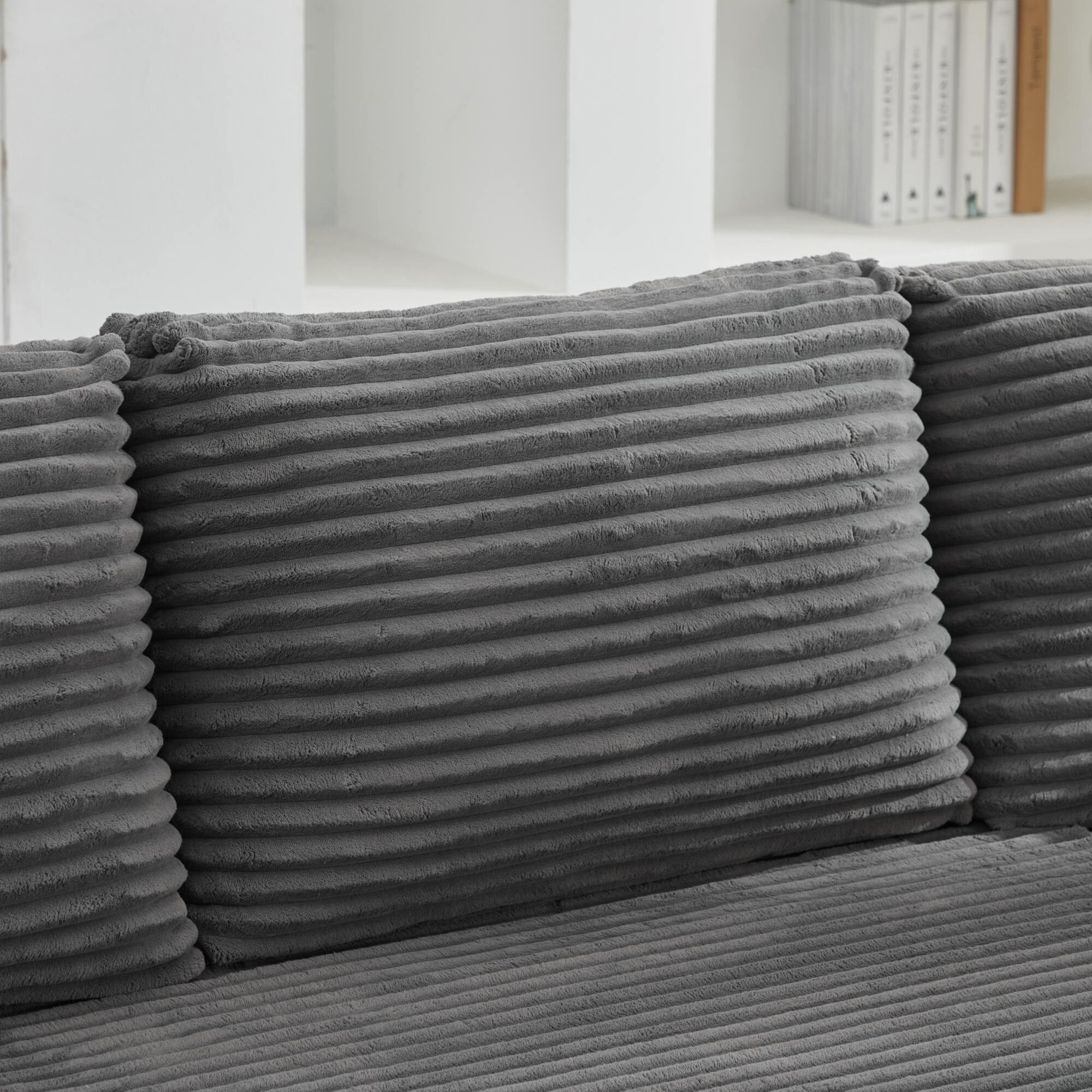 Canapé sectionnel Cloud 106, double chaise longue, canapé modulaire moderne à assise profonde pour salon, aucun assemblage requis 37