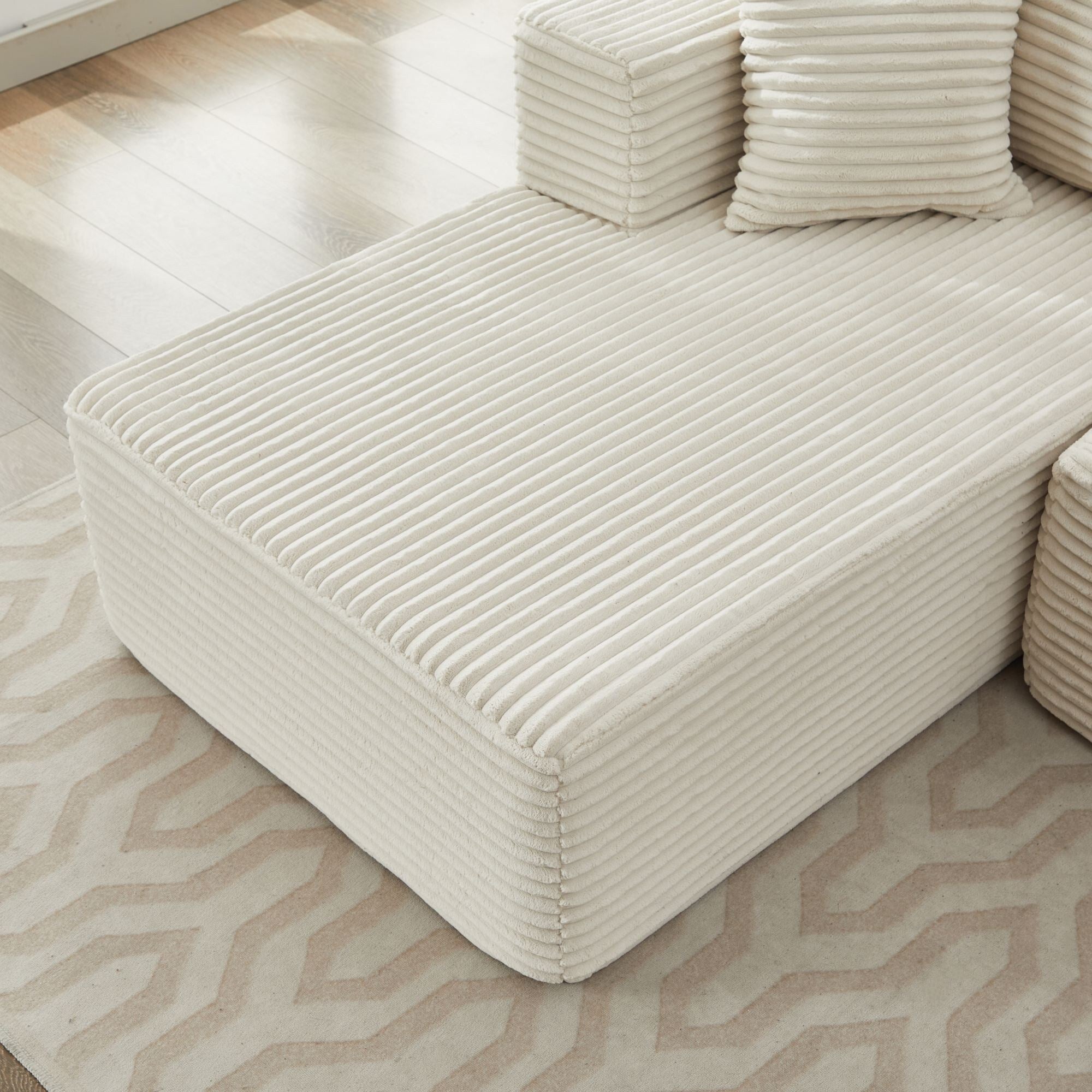 Canapé sectionnel Cloud 106, double chaise longue, canapé modulaire moderne à assise profonde pour salon, aucun assemblage requis 25