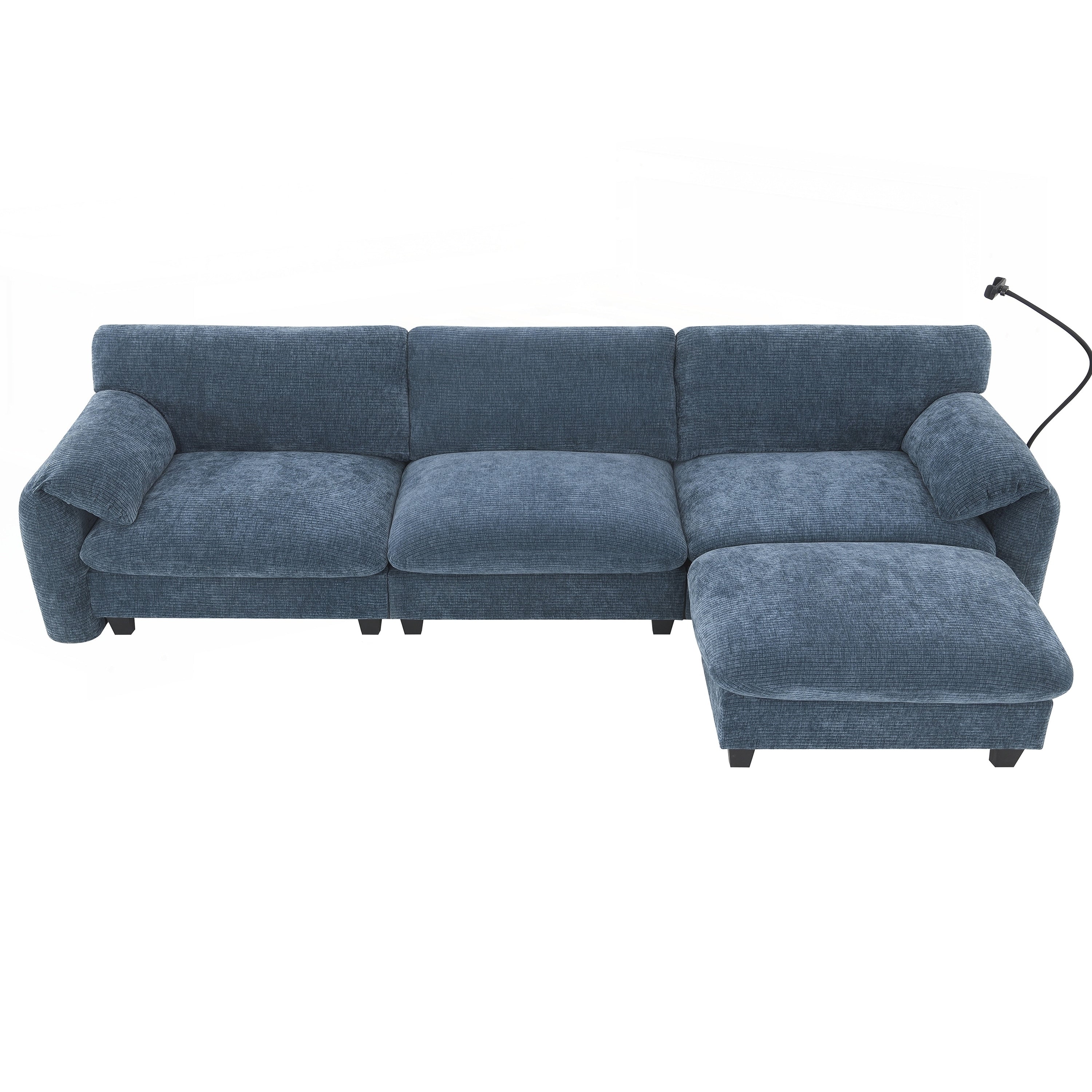 Canapé sectionnel modulaire de 108 pouces 27