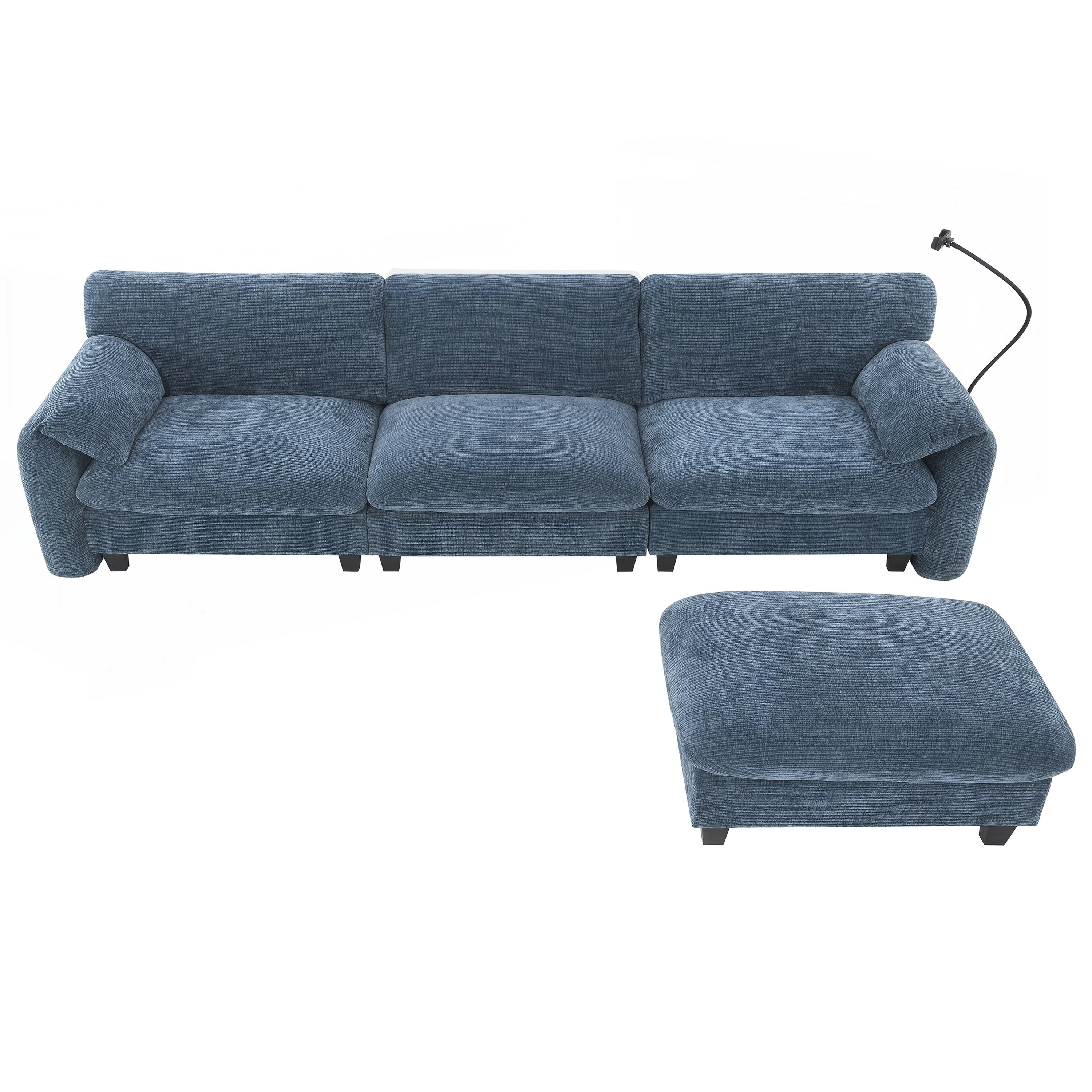 Canapé sectionnel modulaire de 108 pouces 28