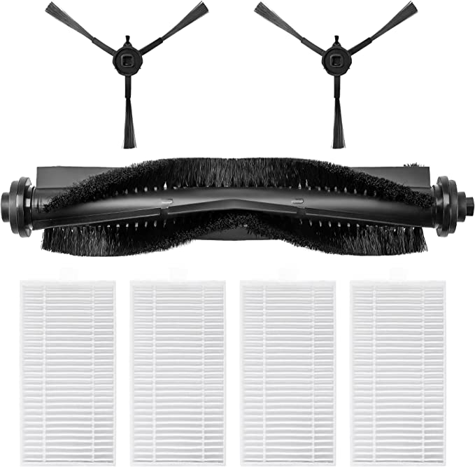 Brosses de balayage de rechange pour aspirateur robot Greenworks GRV-3011, lot de 2 