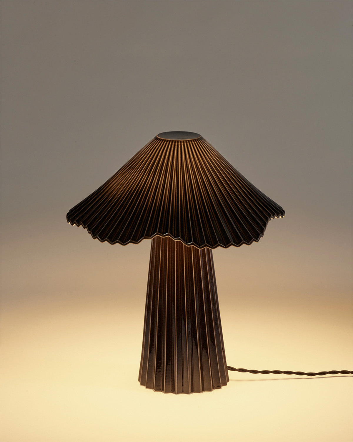 Lampe de table S noir-blanc Uala